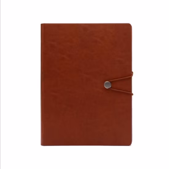 Custom Printing A5 A6 PU Cover Financial Budget Binder Spiral Planner