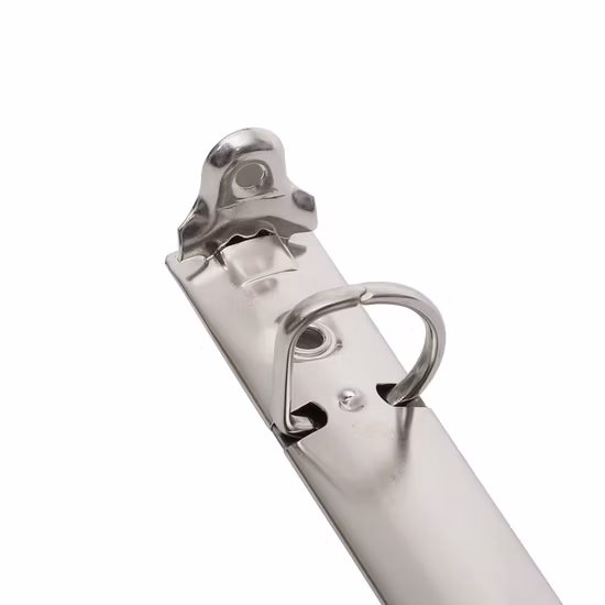 D Shape 3 Rings Binder Clip Metal Ring Binder Stationery Accessories Ring Mechanism for File Folder