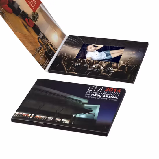 7inch TFT LCD Screen Video Greeting Cards