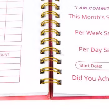 Custom Logo 2023 Spiritual Daily Manifest Journal Diary and Notebook Inspiring Manifestation Journal Planner